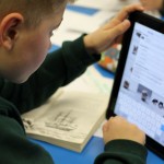 IPad's are used throughout the school.
