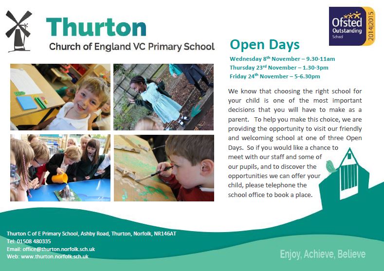 New Rec Parents Open Day Sep 2017